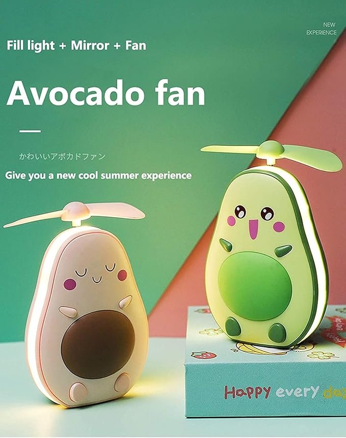 3-in-1 Avocado Beauty Fan