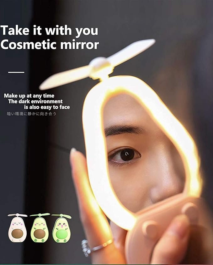 3-in-1 Avocado Beauty Fan