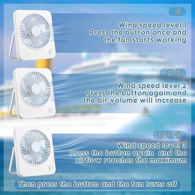 Ultra-Thin Desktop Folding Fan