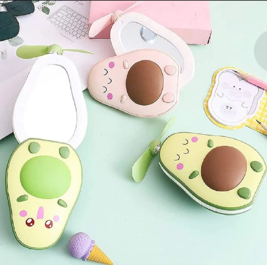 3-in-1 Avocado Beauty Fan