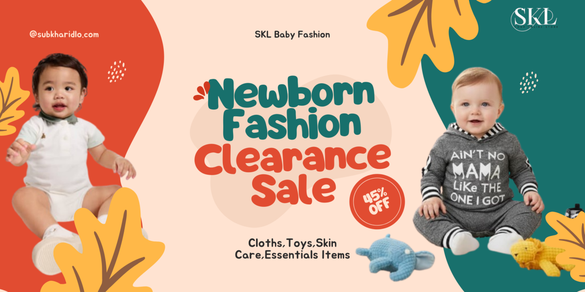 Orange Yellow Tosca Playful Kids Fashion Clearance Sale Banner